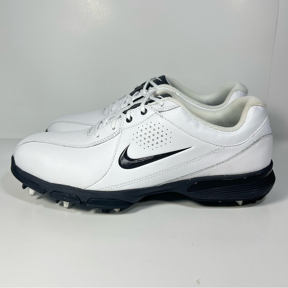 Nike Golf Durasport III Leather Shoes White 628530-101; Like NEW, Men’s Size 8.5 - Picture 5 of 16